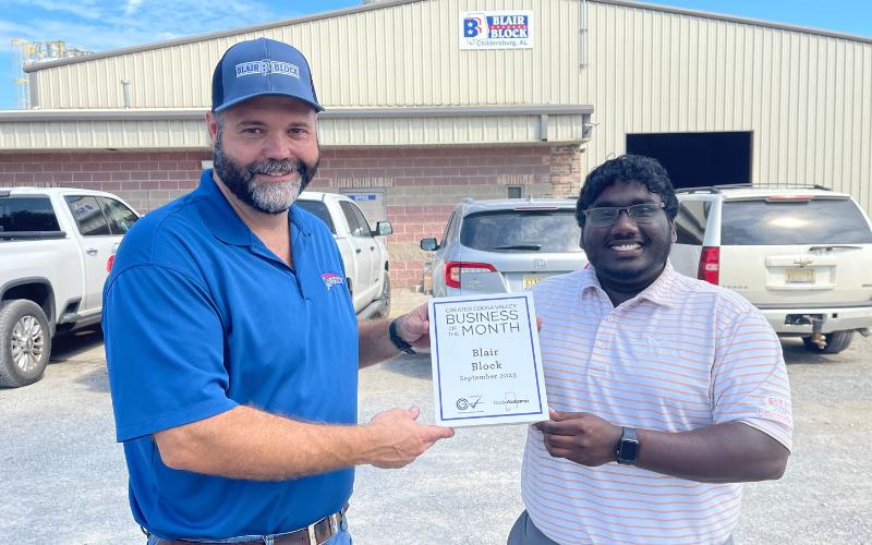 [WATCH] Greater Coosa Valley Business of the Month, September 2023 – Blair Block
