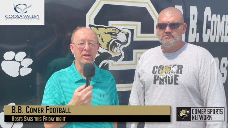 [WATCH] Coosa Valley Medical Center One-on-One with B.B. Comer’s Adam Fossett – Saks preview