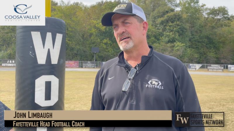[WATCH] Coosa Valley Medical Center One-on-One with Fayetteville’s John Limbaugh – Central-Coosa preview