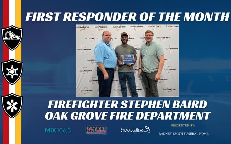 [WATCH] First Responder of the Month (October 2023) – Stephen Baird