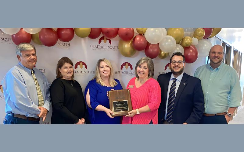 Heritage South Credit Union wins Dora Maxwell Award for second consecutive year