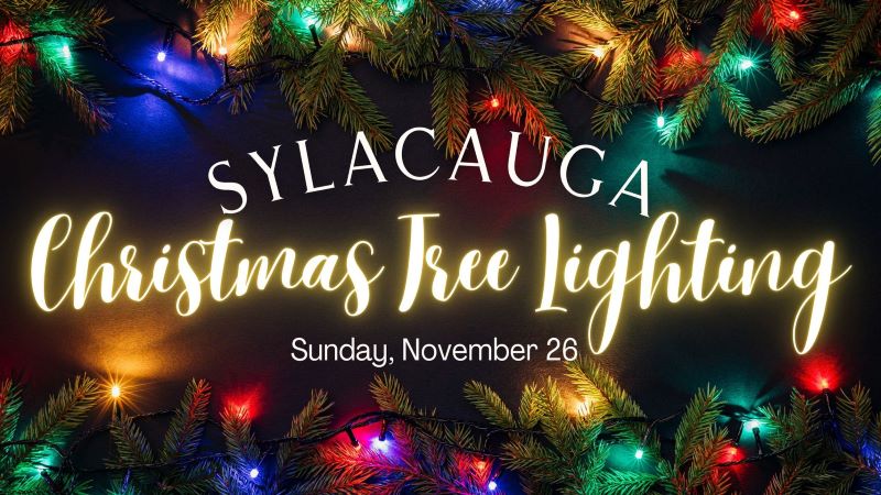 Magic will be unveiled at Sylacauga’s Christmas tree lighting on Sunday, Nov. 26