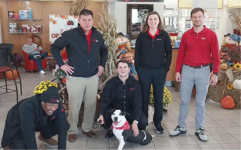 Toyota of Sylacauga covering all adoption fees at Sylacauga Animal Shelter for November