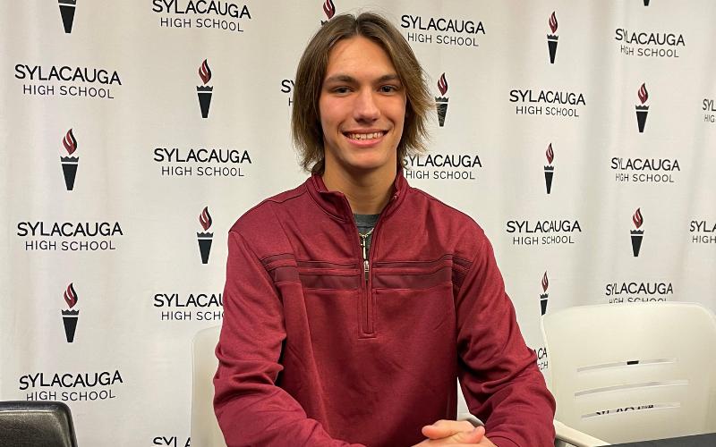Sylacauga’s Zac Hope takes center court, signs with Coastal Alabama Community College for tennis