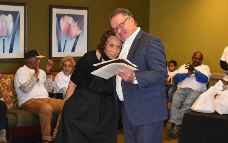 CVMC dedicates Hickory Street Cafe kitchen to long-tenured staff member Mona Keith