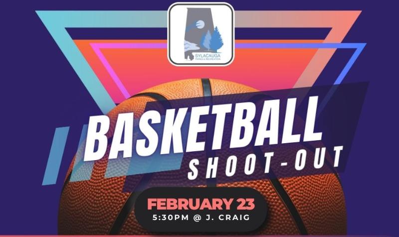 Sylacauga Parks and Rec holding Basketball Shoot-out at J. Craig Smith Community Center this Friday, Feb. 23