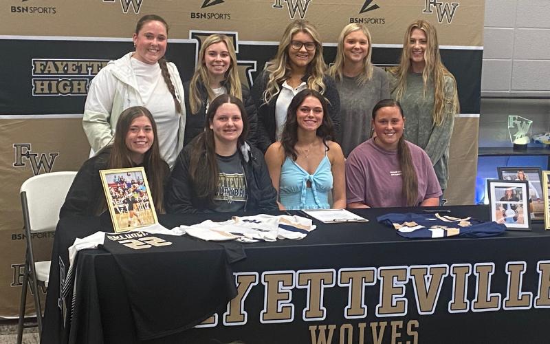 Fayetteville’s Halie Jo DeLoach signs volleyball scholarship with Stillman College
