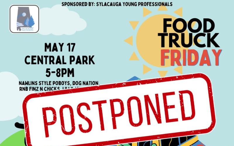 May 17’s Food Truck Friday postponed due to impending inclement weather