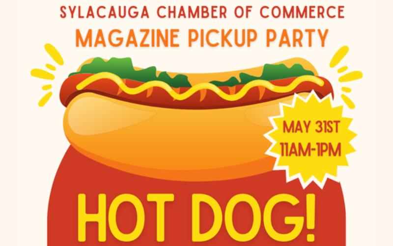 Chamber of Commerce hosting Magazine Pickup Party for “Celebrating Sylacauga” on Friday, May 31