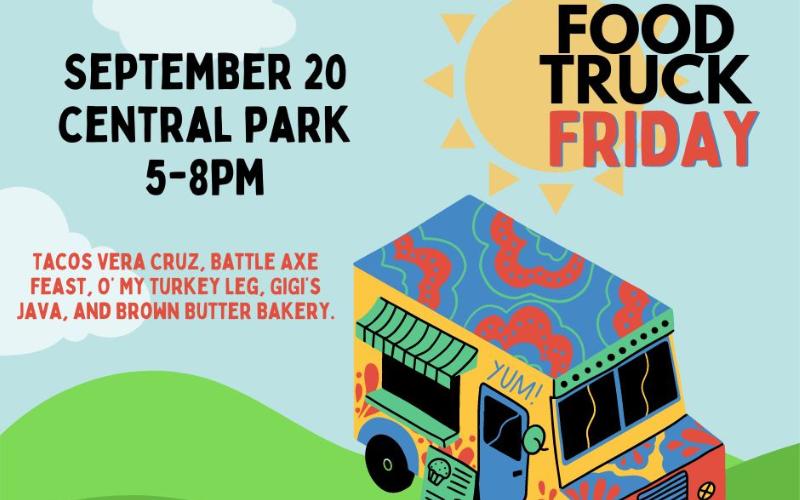 Food Truck Friday returns to Central Park on Sept. 20