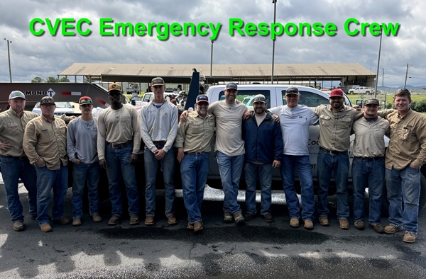 Coosa Valley Electric Cooperative crews are back home after emergency efforts in Georgia