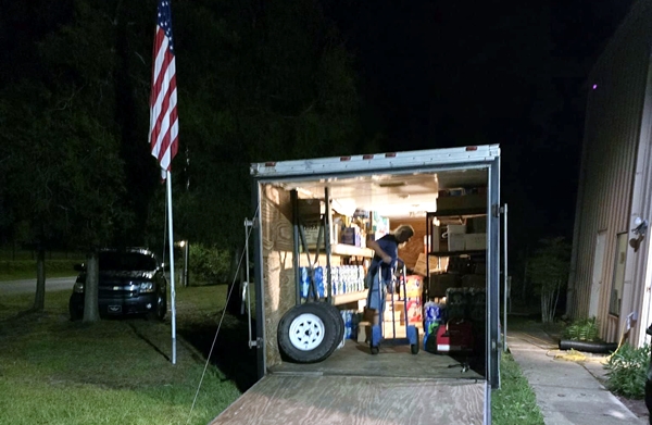 Local emergency supplies make their way to Helene victims