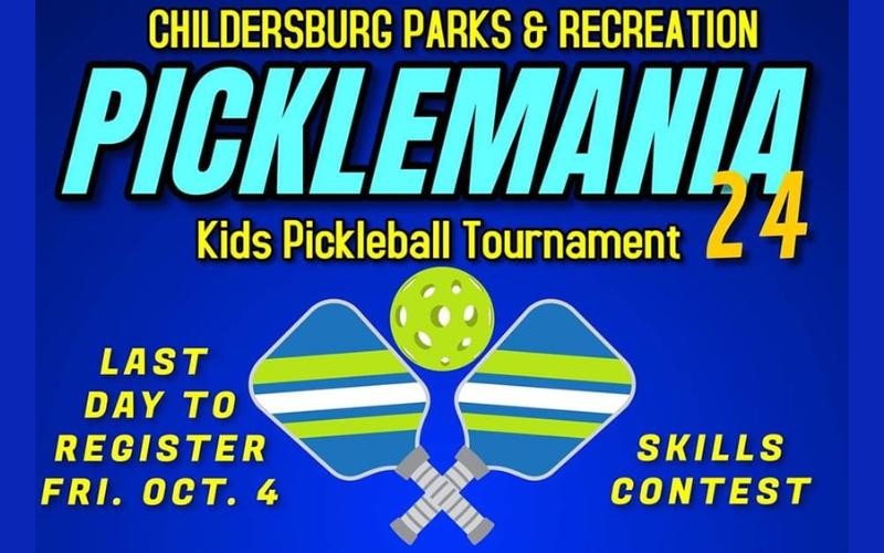 Childersburg Parks and Rec to host Picklemania 24 tournament this Saturday, Oct. 12