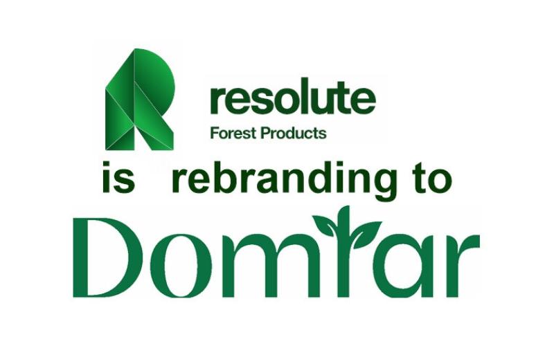 Childersburg’s Resolute Forest Products rebranding to “Domtar”