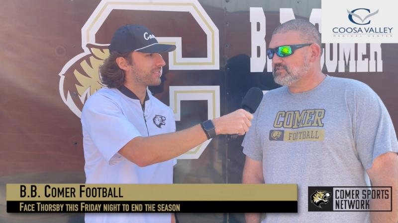 [WATCH] Coosa Valley Medical Center One-on-One with B.B. Comer’s Adam Fossett – Thorsby preview