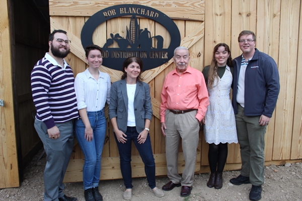 SAFE’s Food Distribution Center at Community Garden dedicated in memory of Rob Blanchard