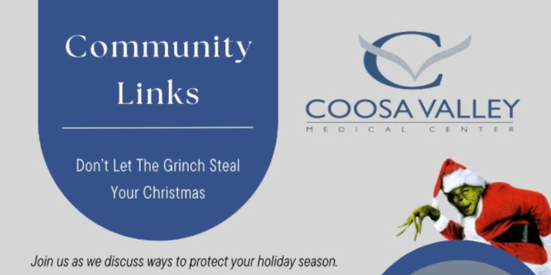 Coosa Valley Medical Center hosting Community Links at B.B. Comer Memorial Library on Monday, Dec. 2