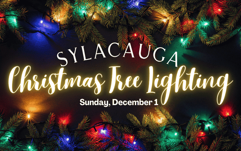Sylacauga to celebrate annual Christmas Tree Lighting on Sunday, Dec. 1