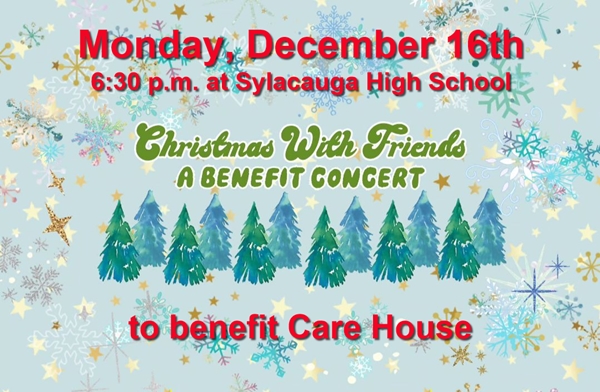 Final “Christmas with Friends” benefit concert of the 2024 season is tonight (12/16)