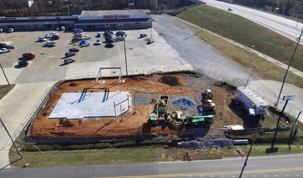 New First Bank of Alabama branch building is taking shape in Childersburg