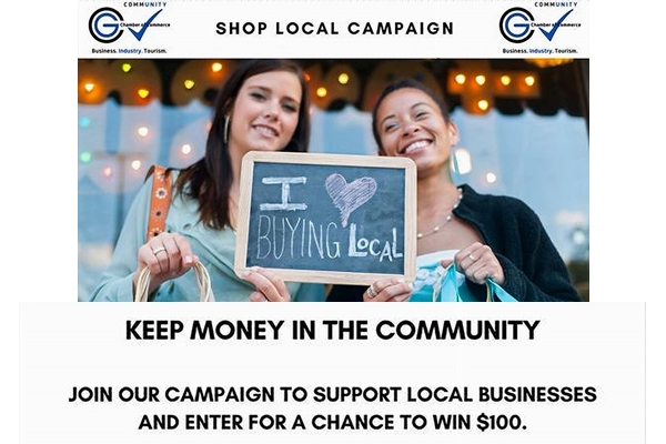 Shopping locally can be rewarding thanks to the Greater Coosa Valley Chamber of Commerce