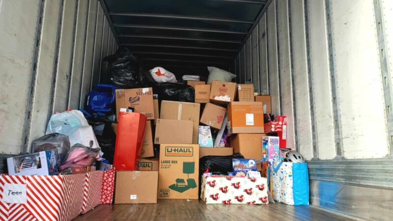 Bringing Christmas to the flood ravaged areas in Tennessee