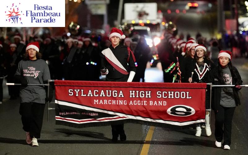 Sylacauga High School Marching Aggie Band to perform in 2025 Fiesta Flambeau Parade