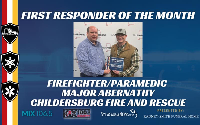 [WATCH] First Responder of the Month (January 2025) – Major Abernathy