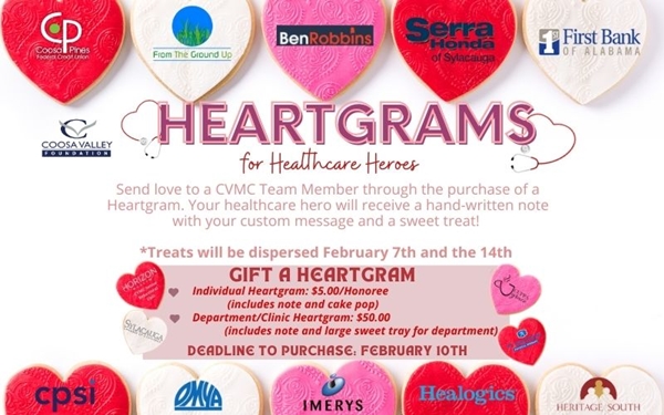 Pay tribute to our Coosa Valley Medical Center’s “Healthcare Heroes”