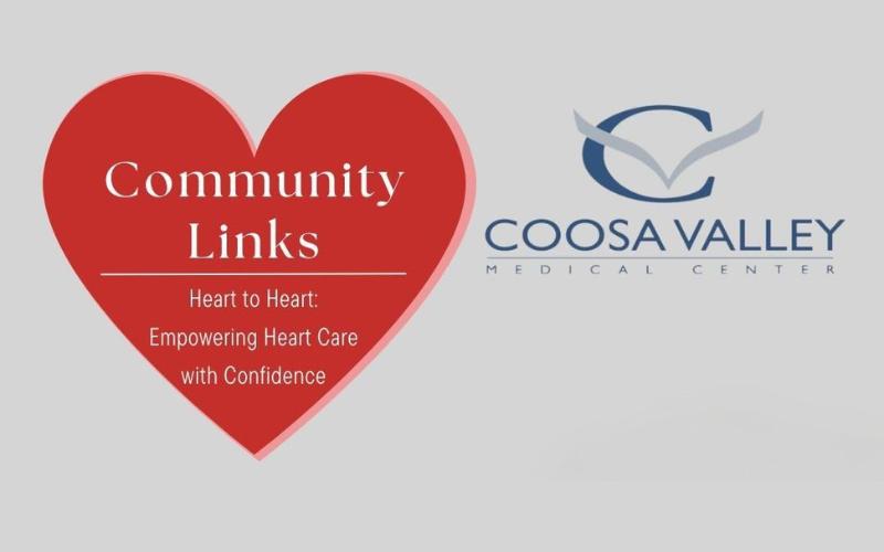 Coosa Valley Medical Center to host heart health-focused Community Links on Monday, Feb. 3