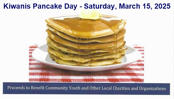70th annual Kiwanis Pancake Day is scheduled for this Saturday, March 15 in Sylacauga