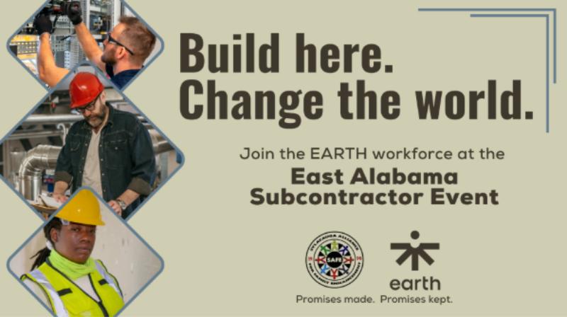 Construction firm seeking local subcontractors for EARTH workforce project