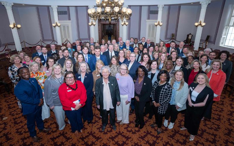 Sylacauga Chamber of Commerce represents local business interests at inaugural Chamber Day at the Capitol in Montgomery
