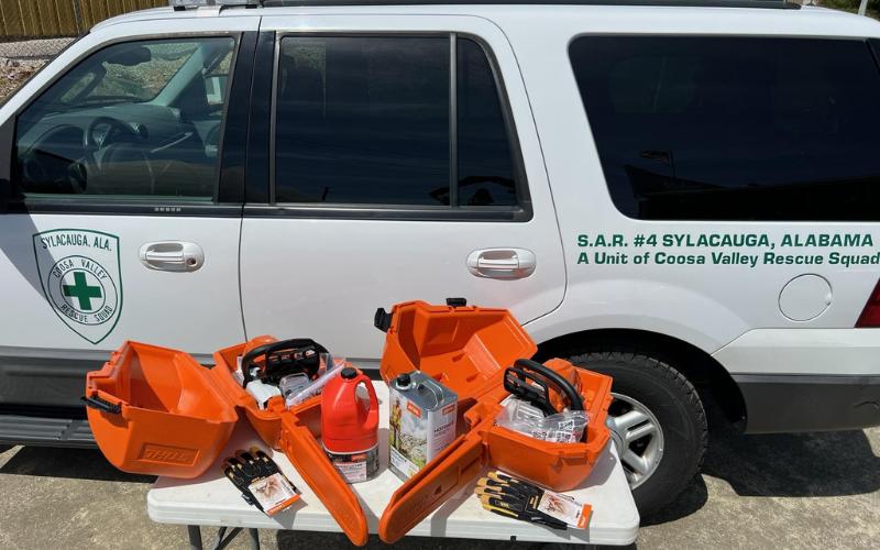 Coosa Valley Rescue Squad receives grant, purchases essential tools from 280 Power Equipment