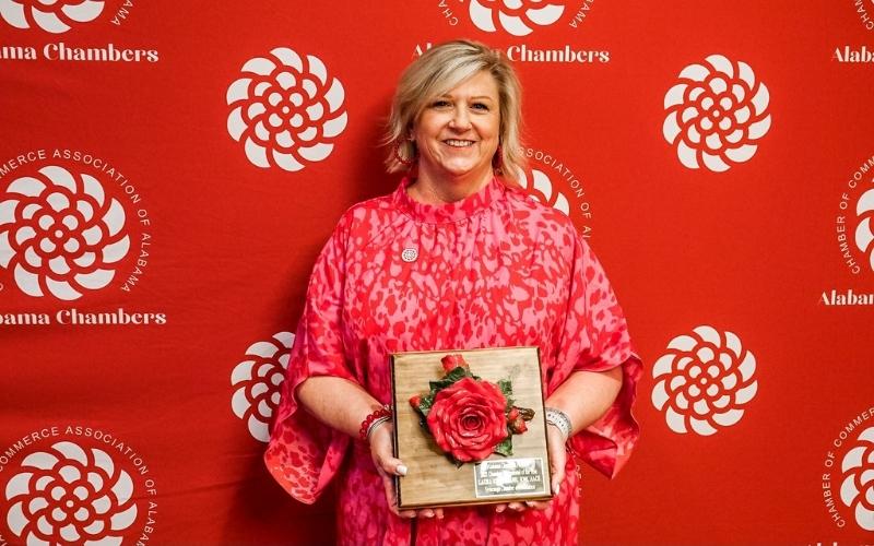 Sylacauga’s Laura Strickland named 2025 Chamber Professional of the Year