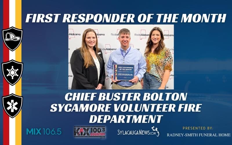 [WATCH] First Responder of the Month (April 2025) – Buster Bolton