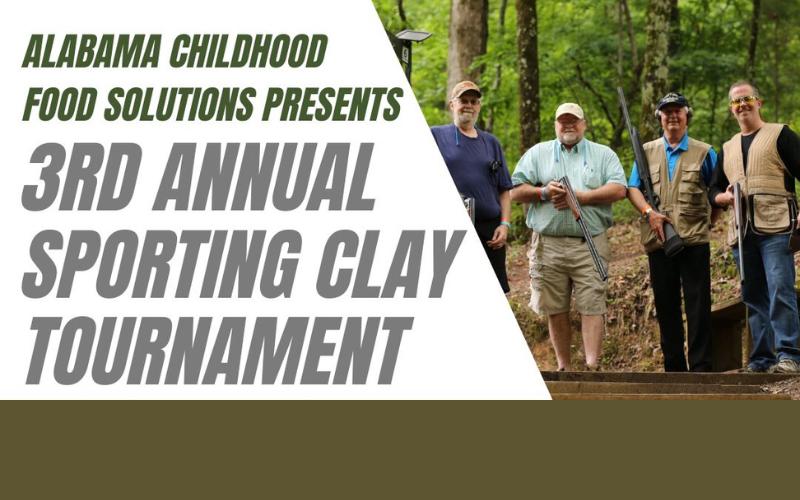 Alabama Childhood Food Solutions to host third annual Sporting Clay Tournament on Tuesday, April 22 at Selwood Farms