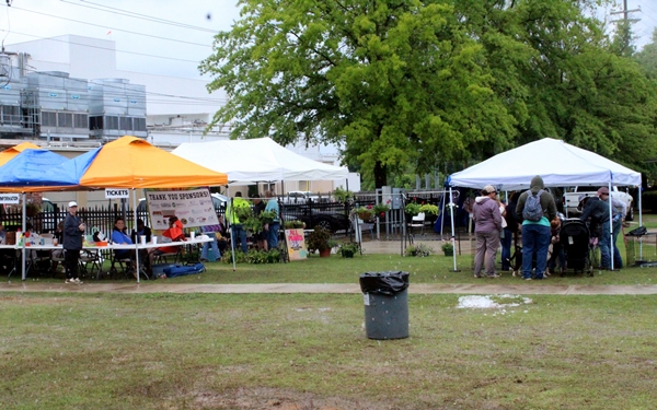 Rain dampened the annual Sunshine Saturday in Sylacauga