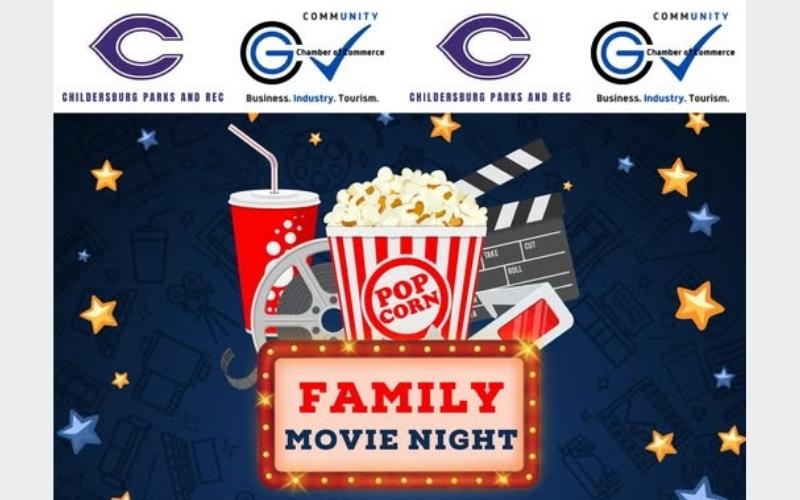 Family Movie Nights taking place in Childersburg this Summer, starting June 20