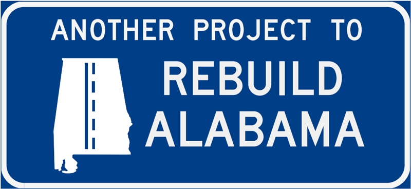 Gov. Ivey announces more than $3.7 million in “Rebuild Alabama” funding for local road projects across Alabama, including Childersburg