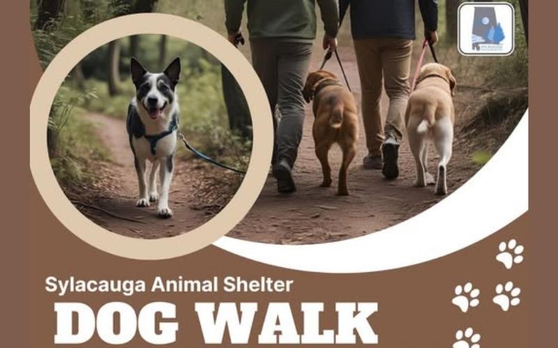 Dog Walk to feature Sylacauga Animal Shelter pets at Lake Howard