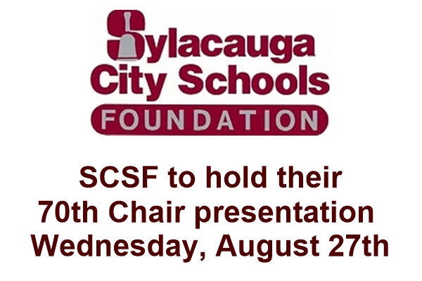 Sylacauga City Schools Foundation is set to reach a milestone with new chair presentation