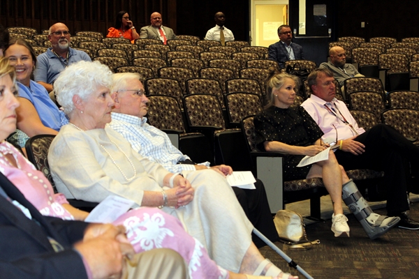 Decades of service and support for education acknowledged with 70th Chair presentation for Sylacauga City Schools Foundation