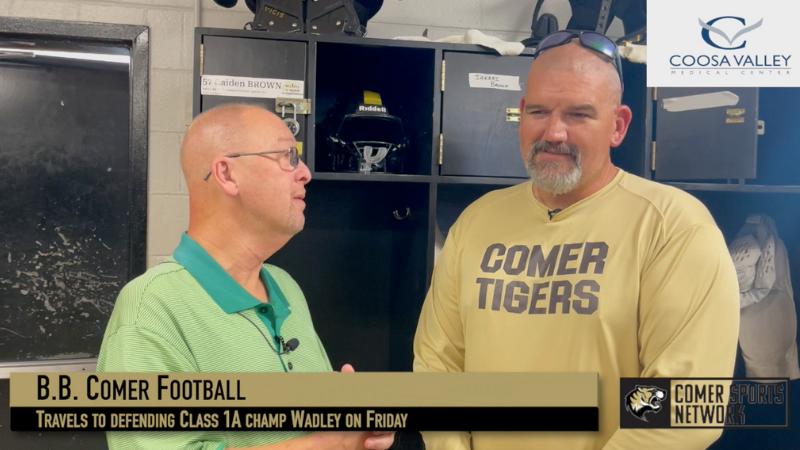 [WATCH] Coosa Valley Medical Center One-on-One with B.B. Comer’s Adam Fossett – Wadley preview