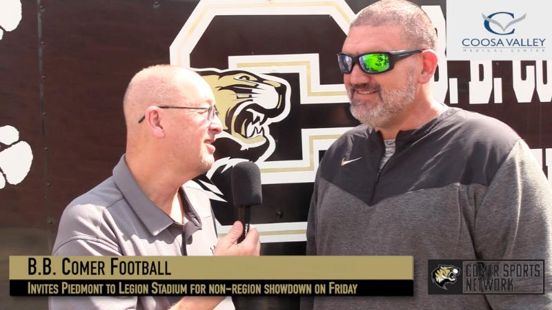 [WATCH] Coosa Valley Medical Center One-on-One with B.B. Comer’s Adam Fossett – Piedmont preview