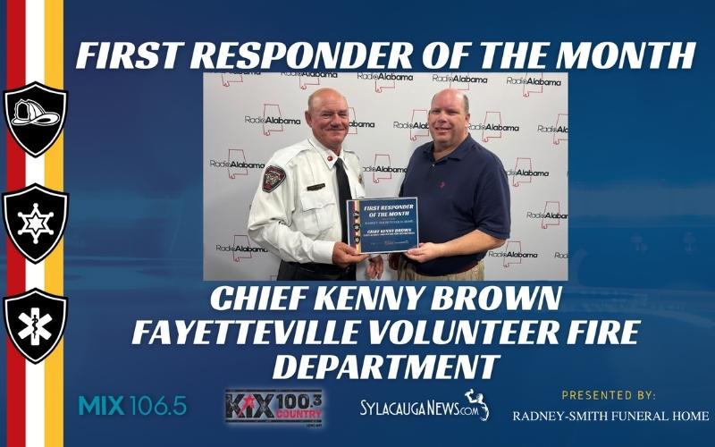 [WATCH] First Responder of the Month (September 2025) – Kenny Brown