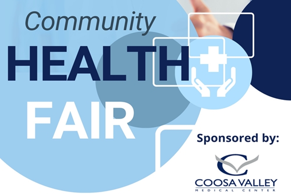 Coosa Valley Medical Center sponsors a Health Fair at Rainwater Library on Tuesday, Oct. 7