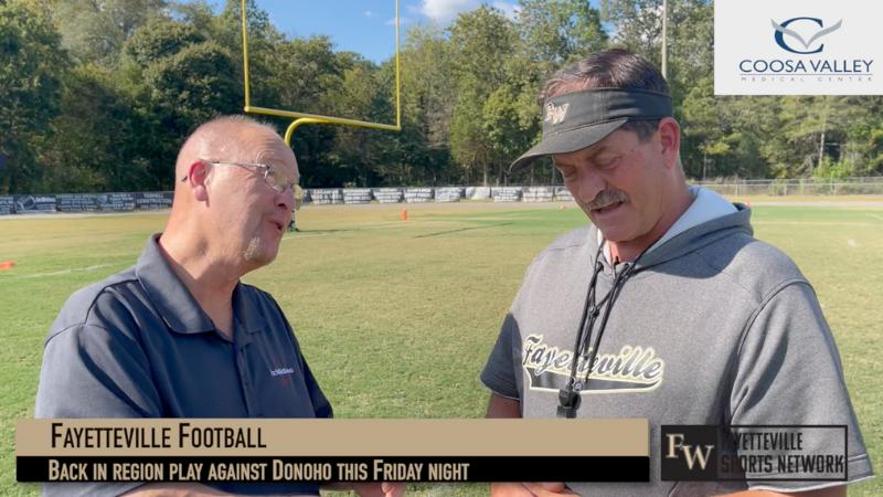 [WATCH] Coosa Valley Medical Center One-on-One with Fayetteville’s John Limbaugh – Donoho preview