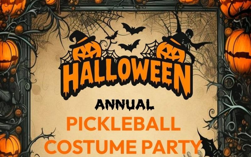 Spooky fun will be served up at Childersburg Parks and Rec’s annual Halloween Pickleball Costume Party