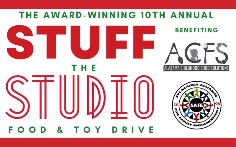 RadioAlabama’s tenth annual Stuff the Studio Food and Toy Drive set to benefit local families